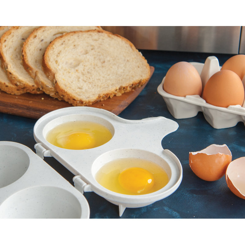 Nordic Ware Microwave 2 Cup Egg Poacher & Reviews Wayfair